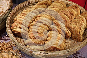 Ningqiang walnut bread in hanzhong, shaanxi