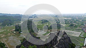 Ninh Binh landscape in Vietnam