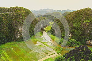 Ninh Binh Province in Vietnam