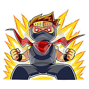 Ninja Boy Furious Mode