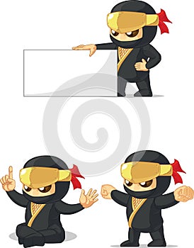 Ninja Customizable Mascot 13