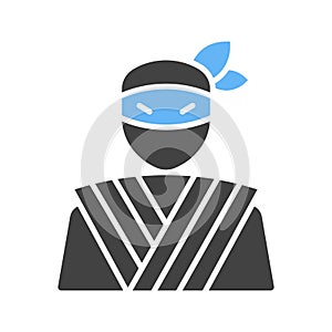 Ninja icon vector image.