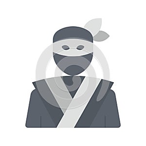 Ninja icon vector image.