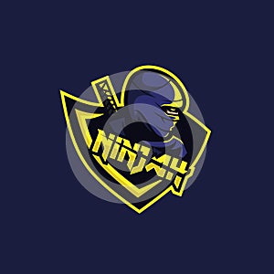 Ninja logo for squad gaming