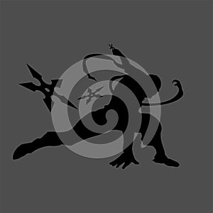 Ninja silhouette