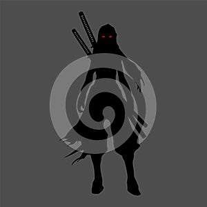 Ninja silhouette