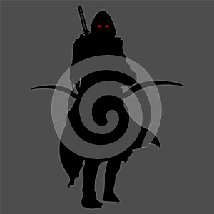 Ninja silhouette