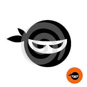 Ninja warrior head icon