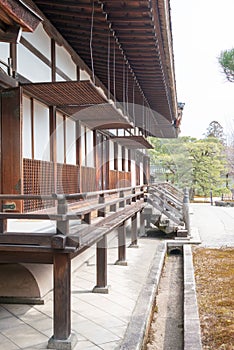 Ninna-ji Temple in Kyoto, Japan. It is part of UNESCO World Heritage Site