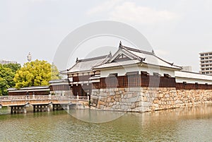 Ninomaru Omote Gate and Tamon Yagura Turret of Hiroshima Castle, Japan