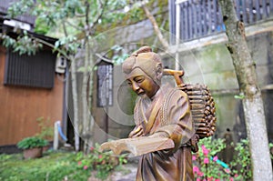 Ninomiya Kinjiro statue Japan