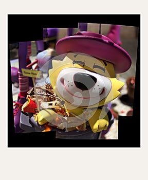 A ninot in a falla of Valencia.