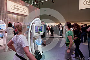 Nintendo's Booth and Wii