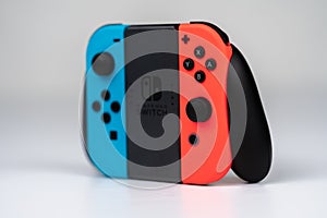 Nintendo Switch Joycon Controller Blue and Red
