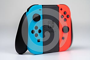 Nintendo Switch Joycon Controller Blue and Red