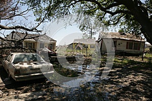 Ninth Ward Home post hurricane Katrian