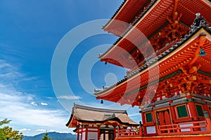 Templo en kioto Japón 