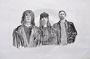 Nirvana art drawing