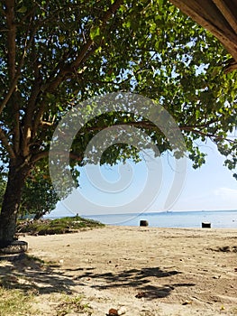 Nirwana beach in padang west sumatra