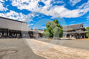 Nishi Honganji temple located in Kyoto, Kansai, Japan photo