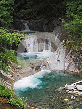 Nishizawa Valley in Yamanashi, Japan