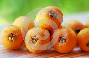 Nispero, Japanese medlar fruit