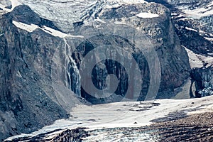 Nisqually Glacier and Waterfalls