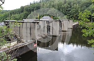 Nisramont Dam, near Houffalize, Belgium