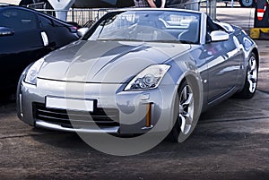 Nissan 350Z - Silver Convertible