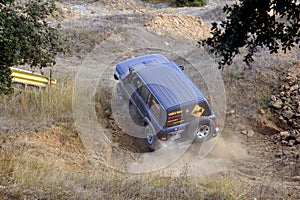 A Nissan Patrol in action