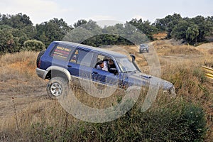 A Nissan Patrol in action