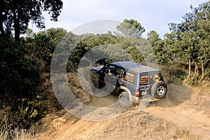 A Nissan Patrol in action