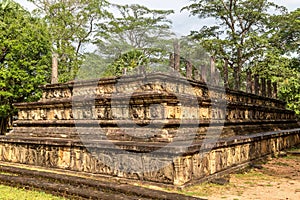 Nissanka Malla in Polonnaruwa photo