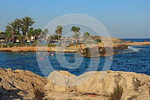 Nissi beach. Agia napa, Cyprus.