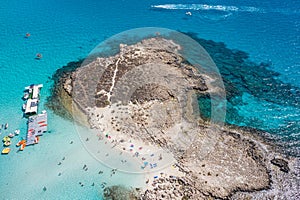Nissi Island in Ajia Napa, Cyprus