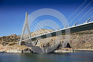 Nissibi bridge in the evening