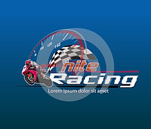 Nite Racing Logo event