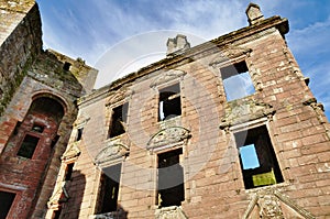 Nithsdale Lodging at Caerlaverock Castle