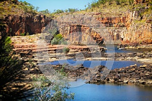 Nitmiluk between gorges