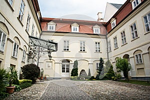 Nitra castle courtyard