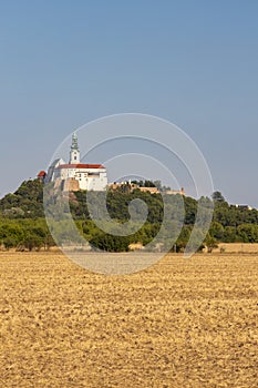 Nitra castle in Slovak Republic