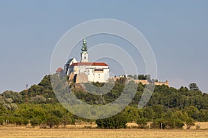 Nitra castle in Slovak Republic