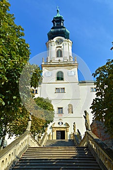 Nitra castle, Slovakia. Inside the castle.