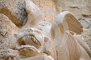 Nitriansky hrad - Detail sochy