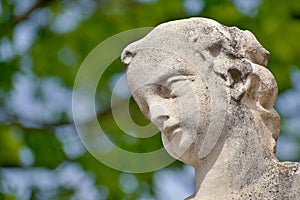 Nitra Castle - Statue detail