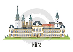 Nitra, city in western Slovakia photo