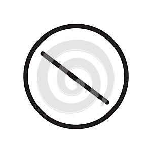 Nitre icon isolated on white background