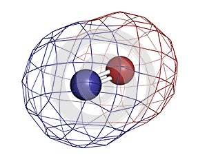 Nitric oxide (NO) free radical and signaling molecule.