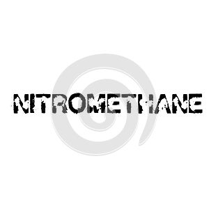 Nitromethane stamp on white