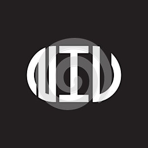 NIV letter logo design on black background. NIV creative initials letter logo concept. NIV letter design photo